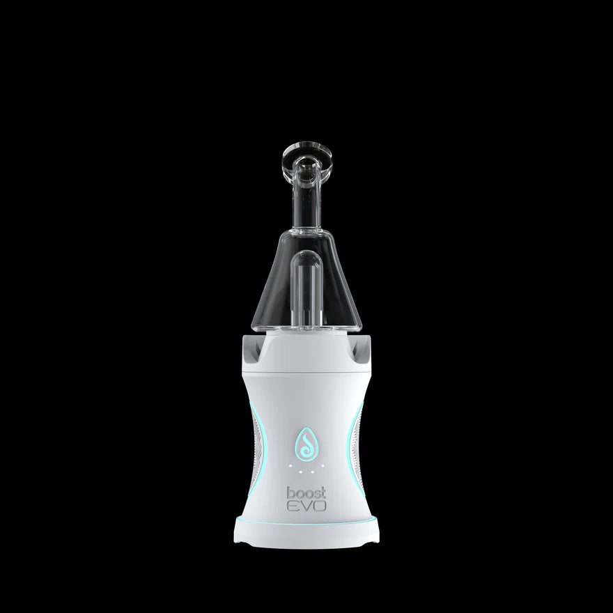 Dr. dabber boost Evo, premium vaporizer, moon, white