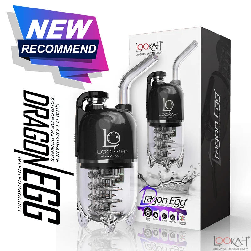 Lookah dragon egg, black