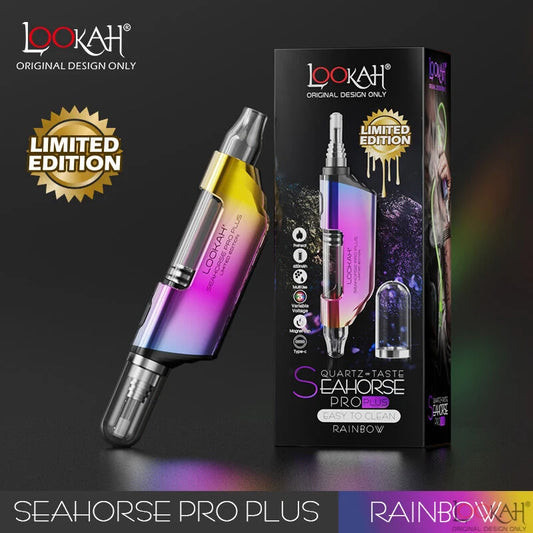 Lookah seahorse pro plus limited, edition, rainbow ￼