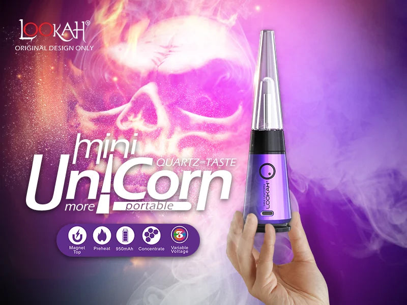 Lookah mini unicorn purple