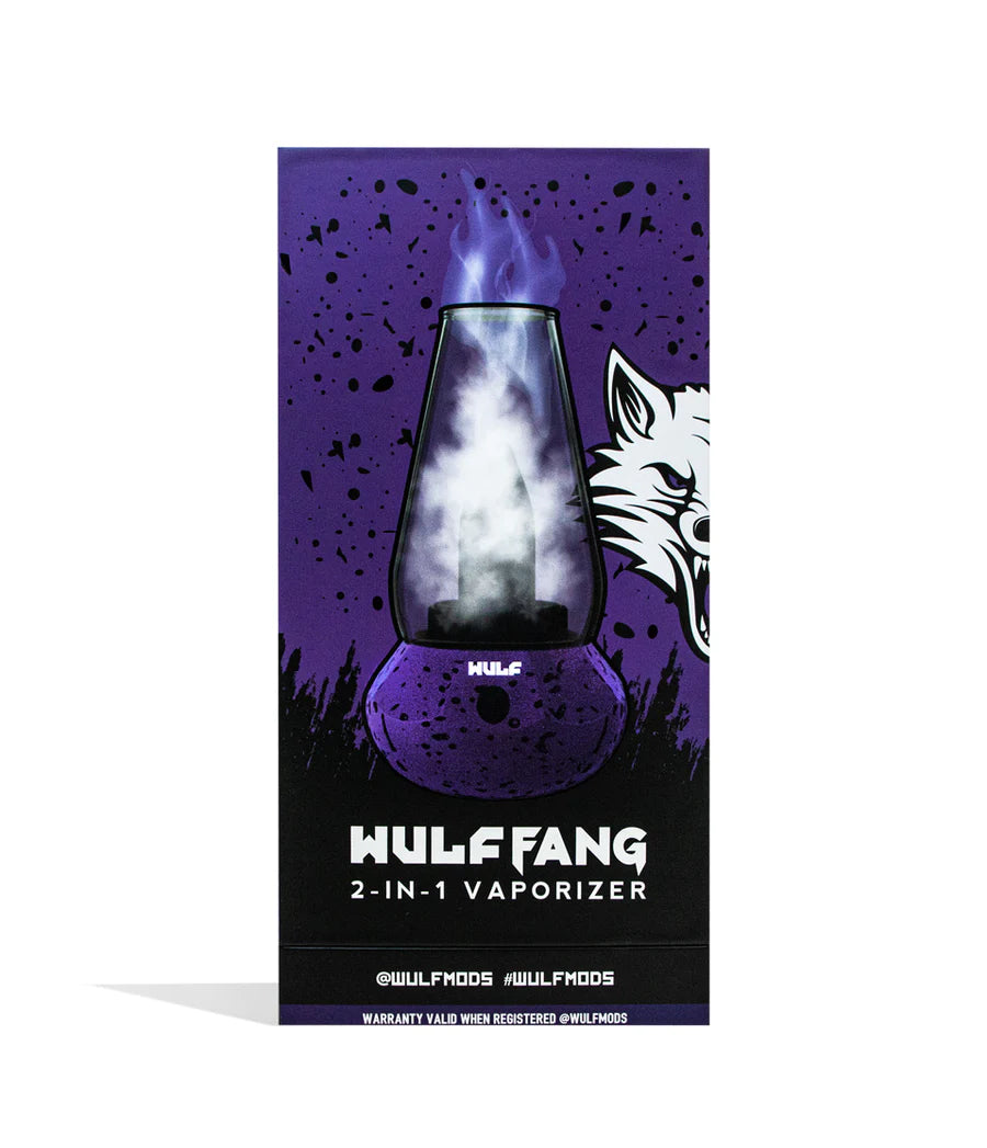 Wulf fang 2-in-1 vaporizer purple
