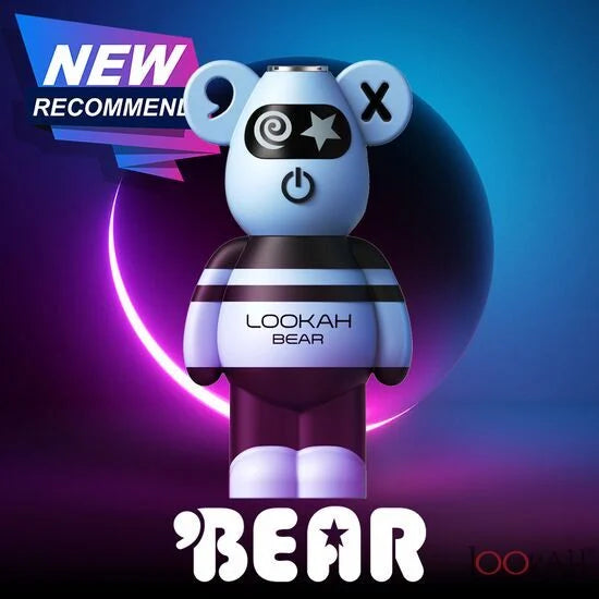 Lookah bear 510 voltage battery light purple