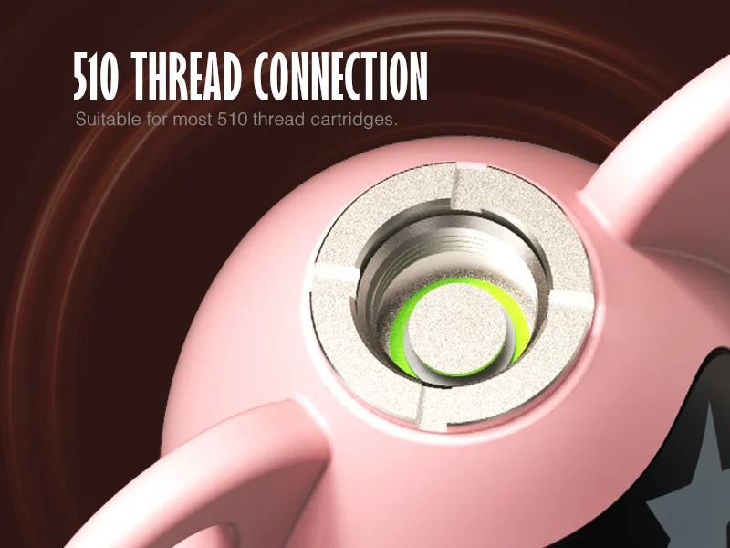 Lookah bear 510 voltage battery pink