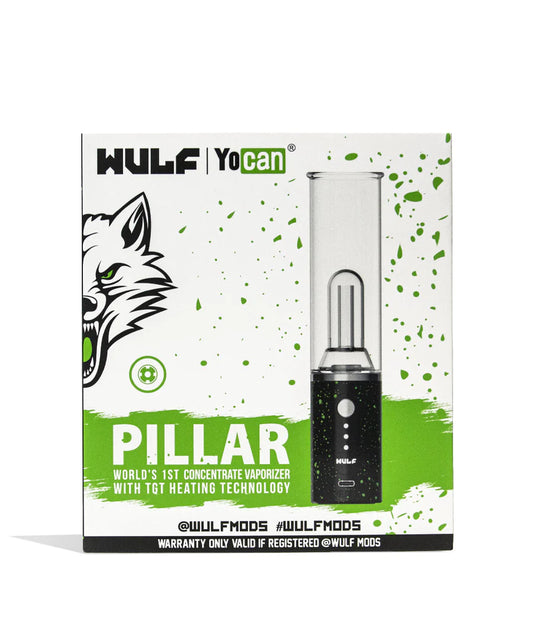 WULF MODS PILLAR MINI E-RIG black with green polkadots