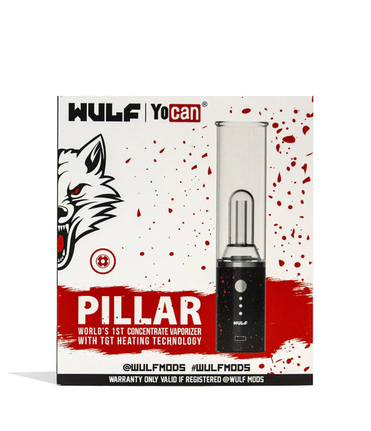 WULF MODS PILLAR MINI E-RIG black with red polkadots