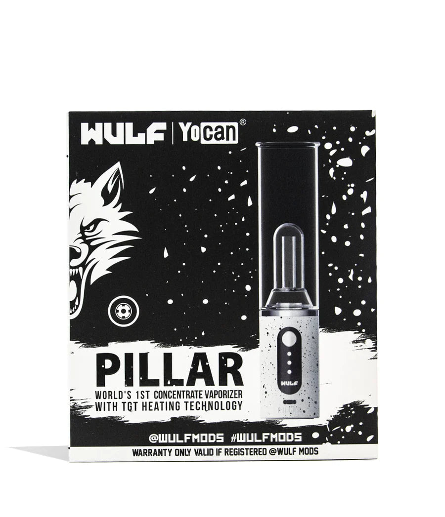 WULF MODS PILLAR MINI E-RIG white with black spot marks