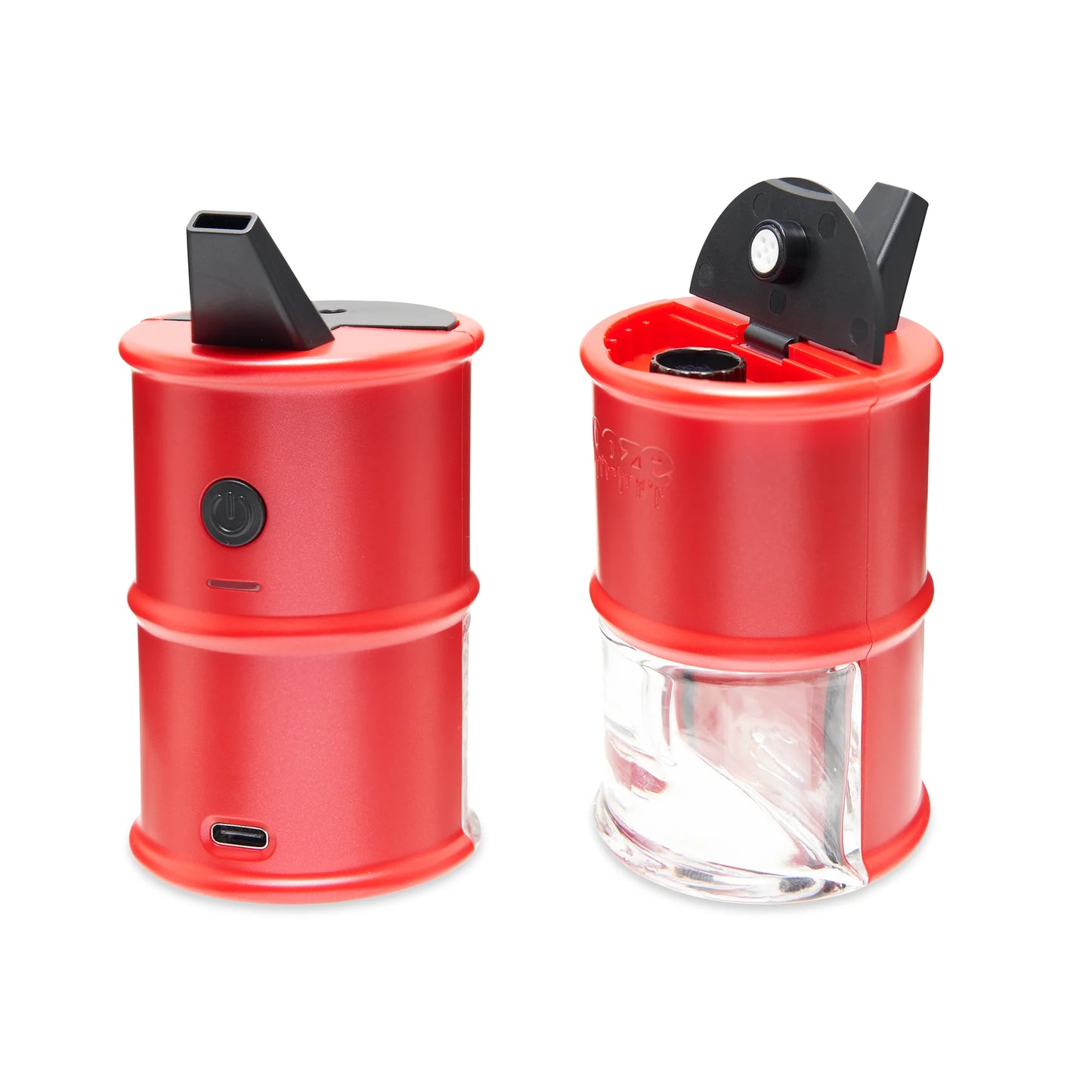 Ooze Electro Barrel E-Rig – C-Core 2000 MAh - Ruby Red