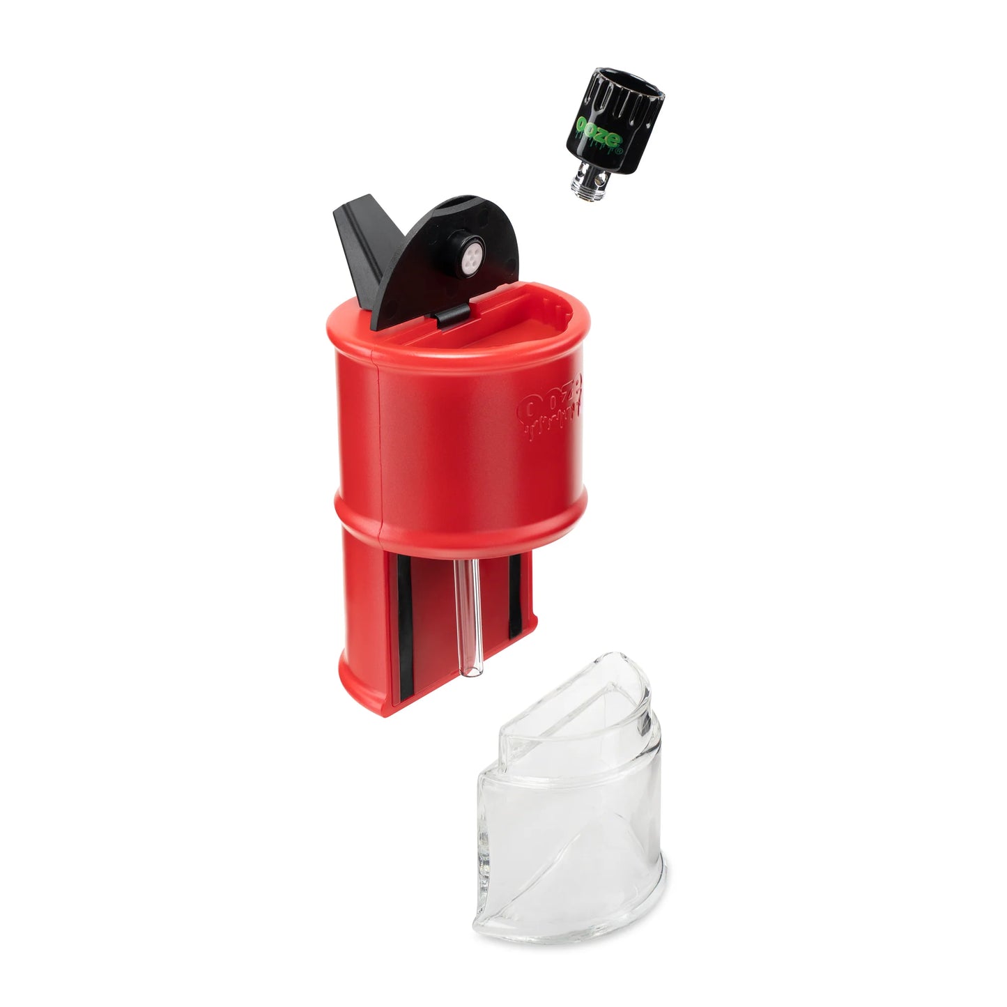 Ooze Electro Barrel E-Rig – C-Core 2000 MAh - Ruby Red