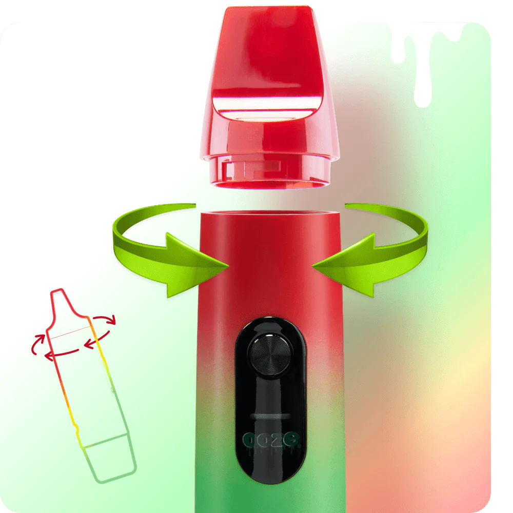 Ooze Booster Extract Vaporizer – C-Core 1100 MAh – Rasta