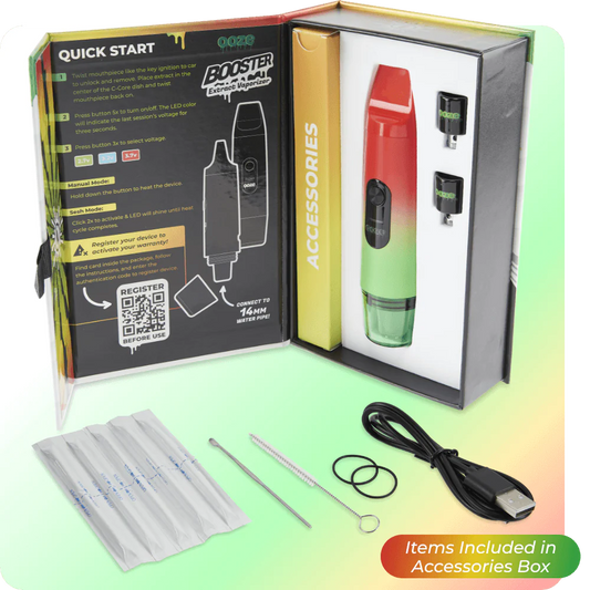 Ooze Booster Extract Vaporizer – C-Core 1100 MAh – Rasta