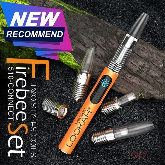 Lookah Firebee 510 Vape Pen Kit orange