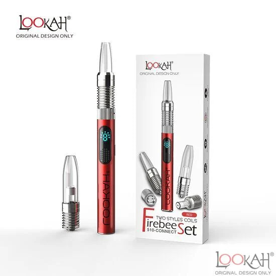 Lookah Firebee 510 Vape Pen Kit red