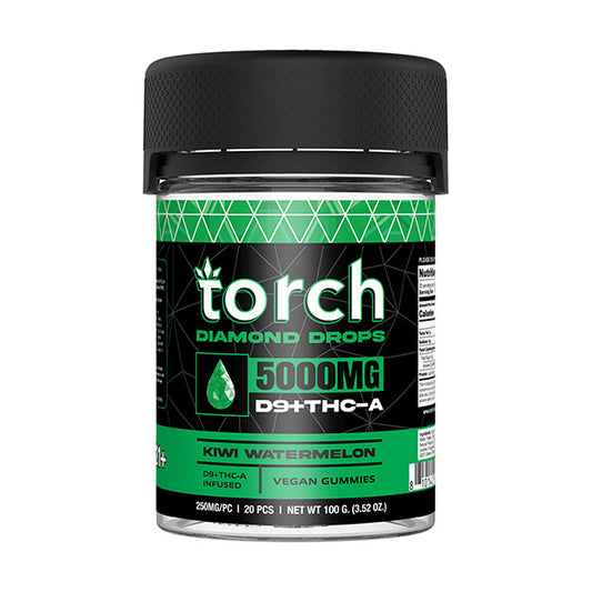 Torch Diamond Drop Blend Gummies kiwi, watermelon  | 5000mg