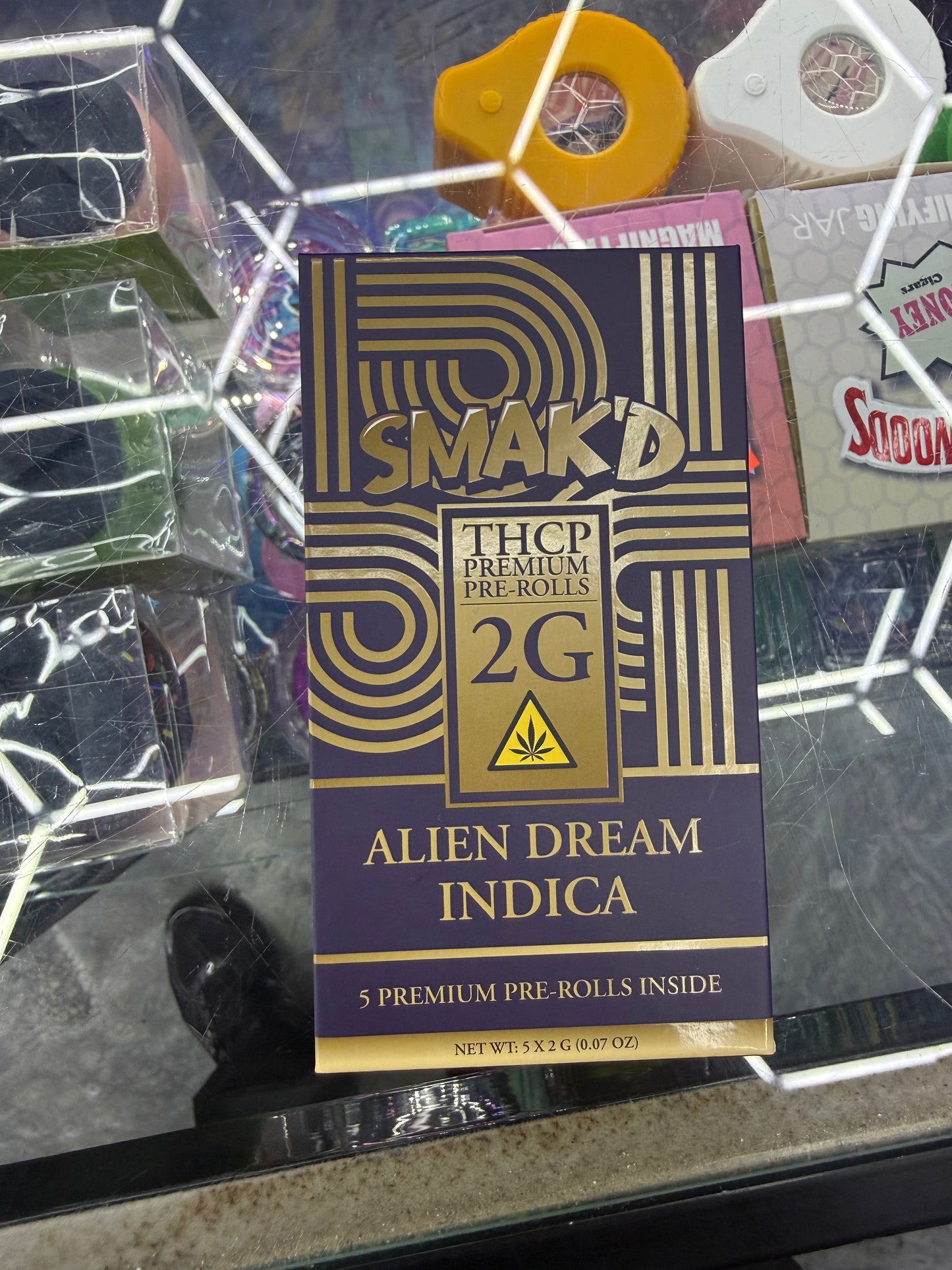 SMAKD THCP PREMIUM PREROLL 2gx5 Alien dream indica