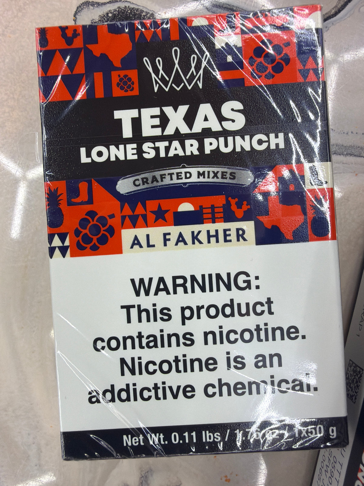 AL Fakher Crafted Mixes 50G Texas Lone Star Punch 0.11 lbs